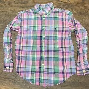BOYS POLO RALPH LAUREN BUTTON UP